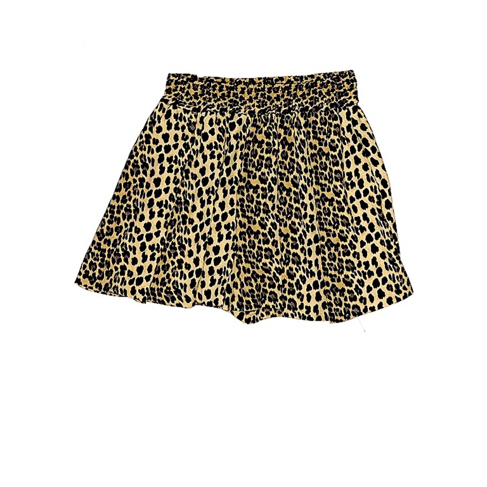 Zara animal print shorts